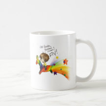 Lama d'arc-en-ciel tasse