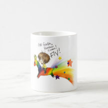 Lama d'arc-en-ciel tasse