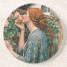L'âme du rose - John William Waterhouse Dessous De Verres