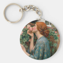 L'âme du rose - John William Waterhouse Porte-clé