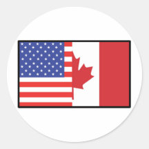 L'Amérique Canada Adhésif