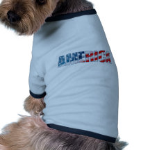 L'Amérique Tee-shirt Pour Toutou