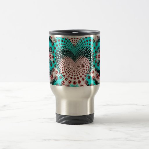 L'amour cloue l'hypnotique tasse à café