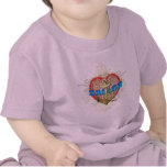 L'amour de marin pour des amants des marins ancren t-shirt