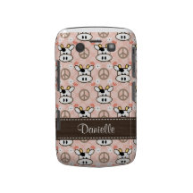 L'amour de paix effraye la caisse audacieuse de Bl Coque Blackberry Bold