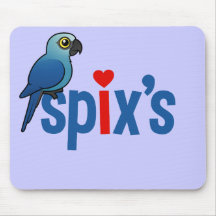 L'amour de Spix Tapis De Souris