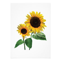 L'amour d'une maman de tournesol invitations personnalisables