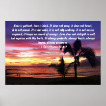 L'amour est affiche