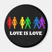 L'amour est amour magnets pour réfrigérateur