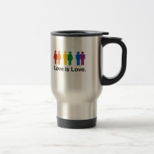 L'amour est amour mug à café