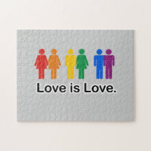 L'amour est amour puzzle avec photo