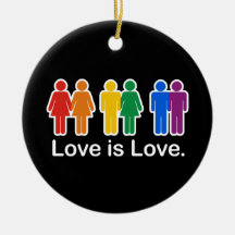 L'AMOUR EST BASIC D'AMOUR DÉCORATION DE NOËL