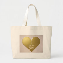 L'amour est dans le ciel sacs de toile