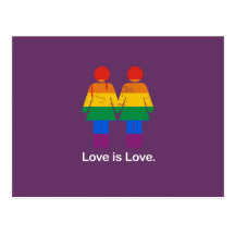 L'AMOUR EST LE COUPLE LESBIEN D'AMOUR - .PNG CARTE POSTALE