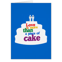 L'AMOUR EST PLUS QU'UN MORCEAU DU GÂTEAU - .PNG CARTES DE VŒUX