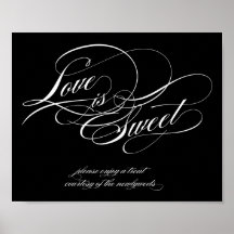 L'amour est signe doux poster
