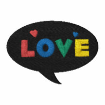 L'amour exigent polo avec broderie