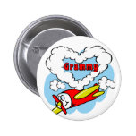 L'amour Grammy badine l'avion Badge Avec Épingle