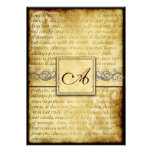 L'amour rustique est les invitations vintages pati