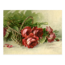 L'amour vintage, Romance, romantique, font gagner  Cartes Postales