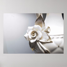 Lampe de fleur - toile affiche