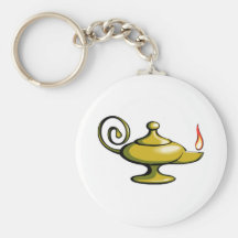 Lampe de génie porte-clefs