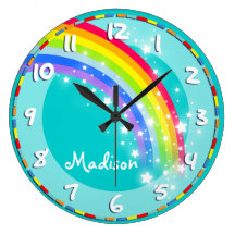 L'amusement badine l'horloge murale nommée d'aqua 