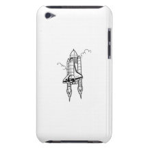 Lancement de navette spatiale coques iPod Case-Mate