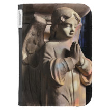 L'ange de prière allument la caisse coque pour kindle