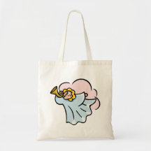 L'ange souffle le klaxon sac