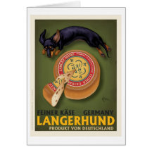 Langerhund Carte De Vœux