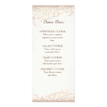 L'anglais antique s'est levé - carte de menu de la invitation personnalisée