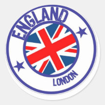 L'ANGLETERRE AUTOCOLLANTS