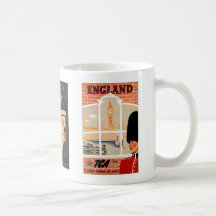 L'Angleterre, la France et la tasse de voyage