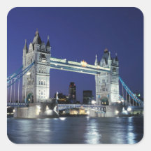L'Angleterre, Londres, pont 3 de tour Autocollants