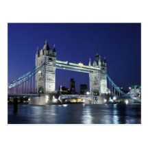 L'Angleterre, Londres, pont 3 de tour Cartes Postales