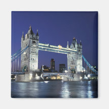 L'Angleterre, Londres, pont 3 de tour Aimant Pour Réfrigérateur
