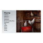 L'animal - poulet - le canard est un espion modèle de carte de visite