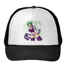 L'Anime dissimulent la fille Casquette
