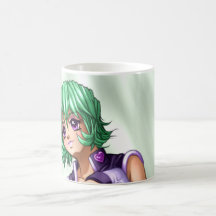 L'Anime dissimulent la fille Mugs À Café