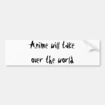 L'Anime succédera le monde Adhésifs Pour Voiture