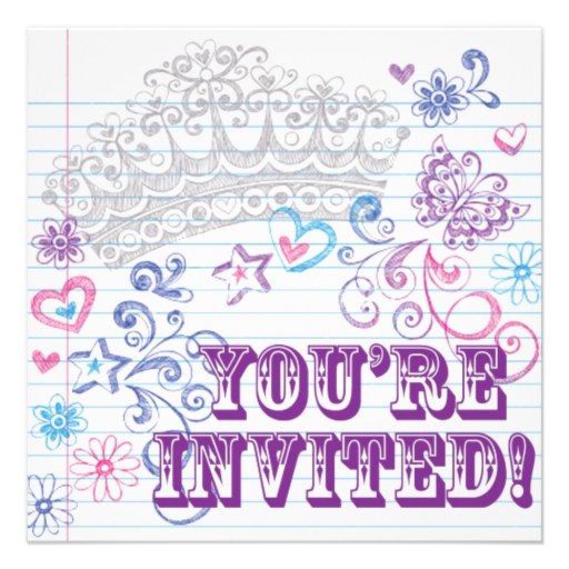 L'anniversaire de la fille/invitation du bonbon 16