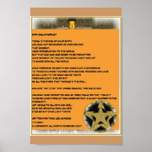 L'anniversaire Poem1 de Tony Posters