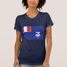 L'Antarctique du sud français T-shirt