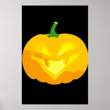 Lanterne de Jack-o mauvais ' Affiche