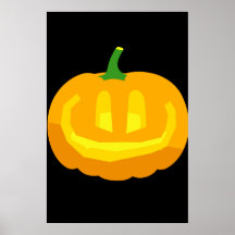 lanterne de Jack-o vraiment heureux ' Posters