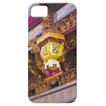Lanterne découpée en dehors d'un temple, Singapour Coques Case-Mate iPhone 5