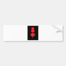 Lanternes rouges autocollant pour voiture