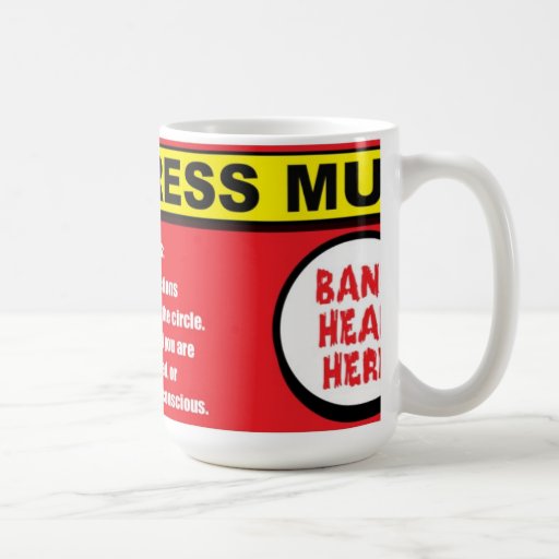 L'anti chef de coup de kit d'effort ici attaquent mug