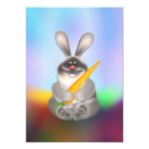 Lapin avec la carotte photographies
